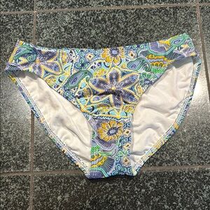 S Athleta Colorful Paisley Bikini Bottoms